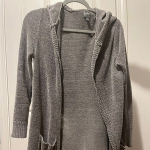 Gray Cardigan on sale. It is comfortable and warm